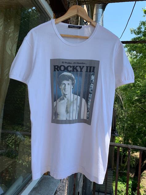 Vintage Dolce Gabbana Rocky Balboa T